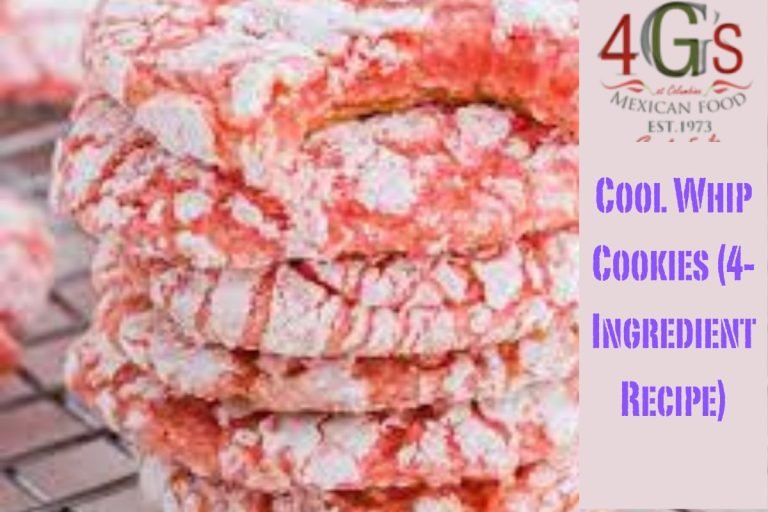 Cool Whip Cookies (4-Ingredient Recipe)