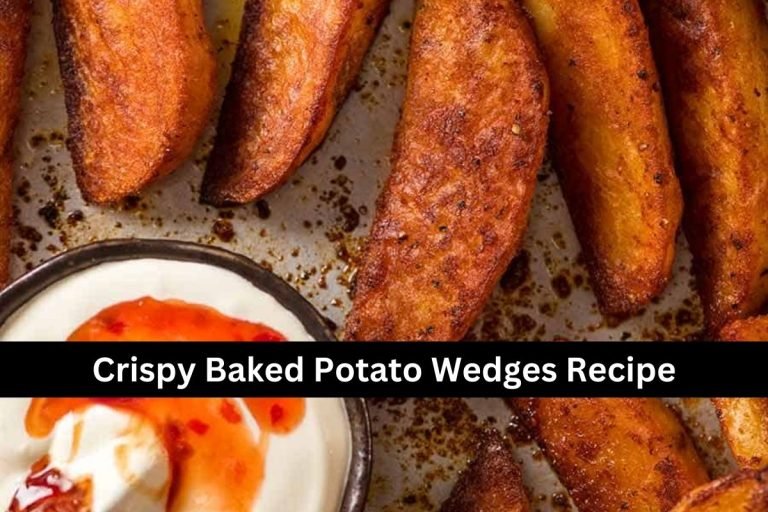 Crispy Baked Potato Wedges Recipe
