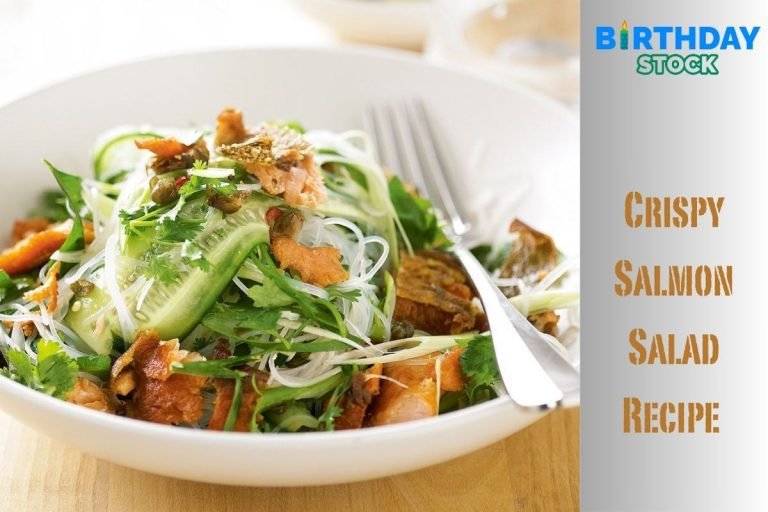 Crispy Salmon Salad Recipe