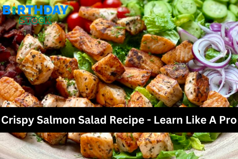 Crispy Salmon Salad Recipe - Learn Like A Pro