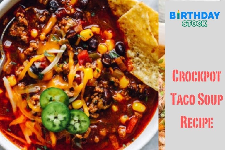 Crockpot Taco Soup Recipe