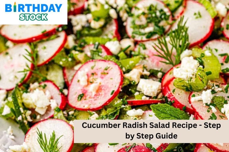 Cucumber Radish Salad Recipe - Step by Step Guide