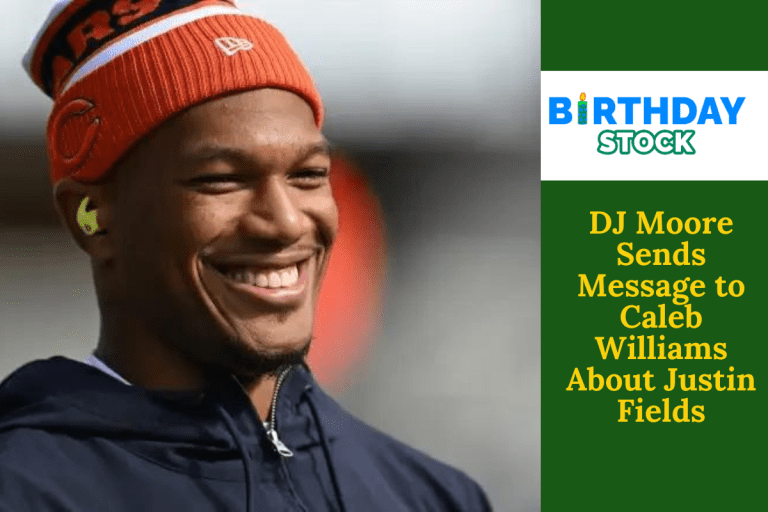 DJ Moore Sends Message to Caleb Williams About Justin Fields
