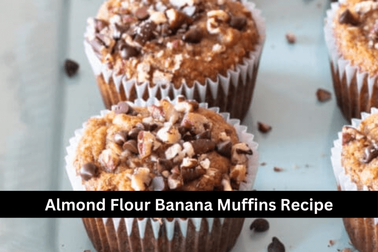 Almond Flour Banana Muffins Recipe