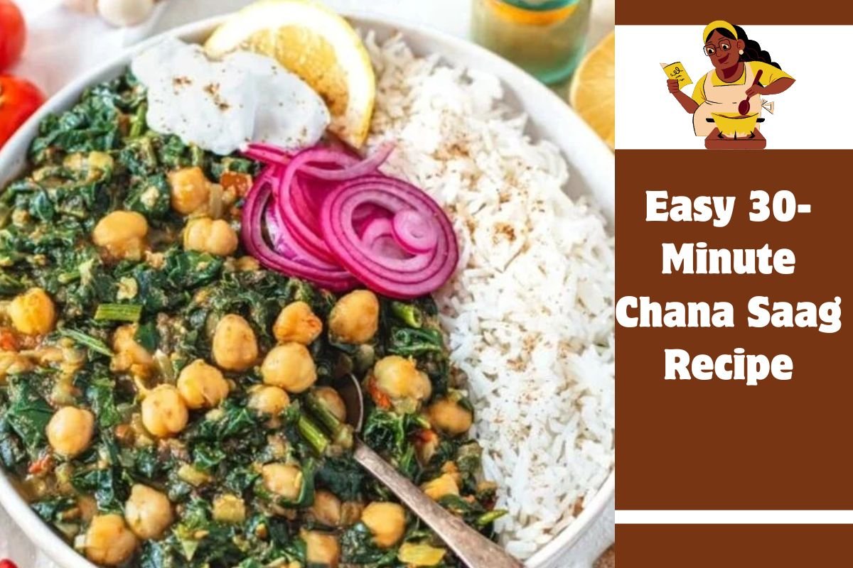 Easy 30-Minute Chana Saag Recipe