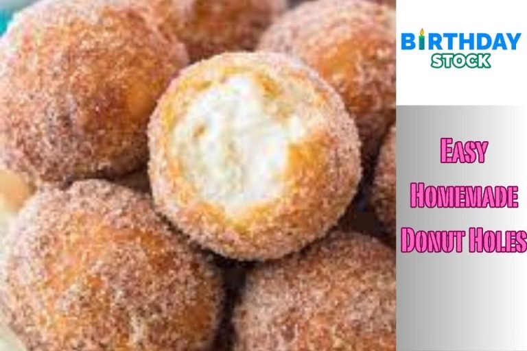 Easy Homemade Donut Holes