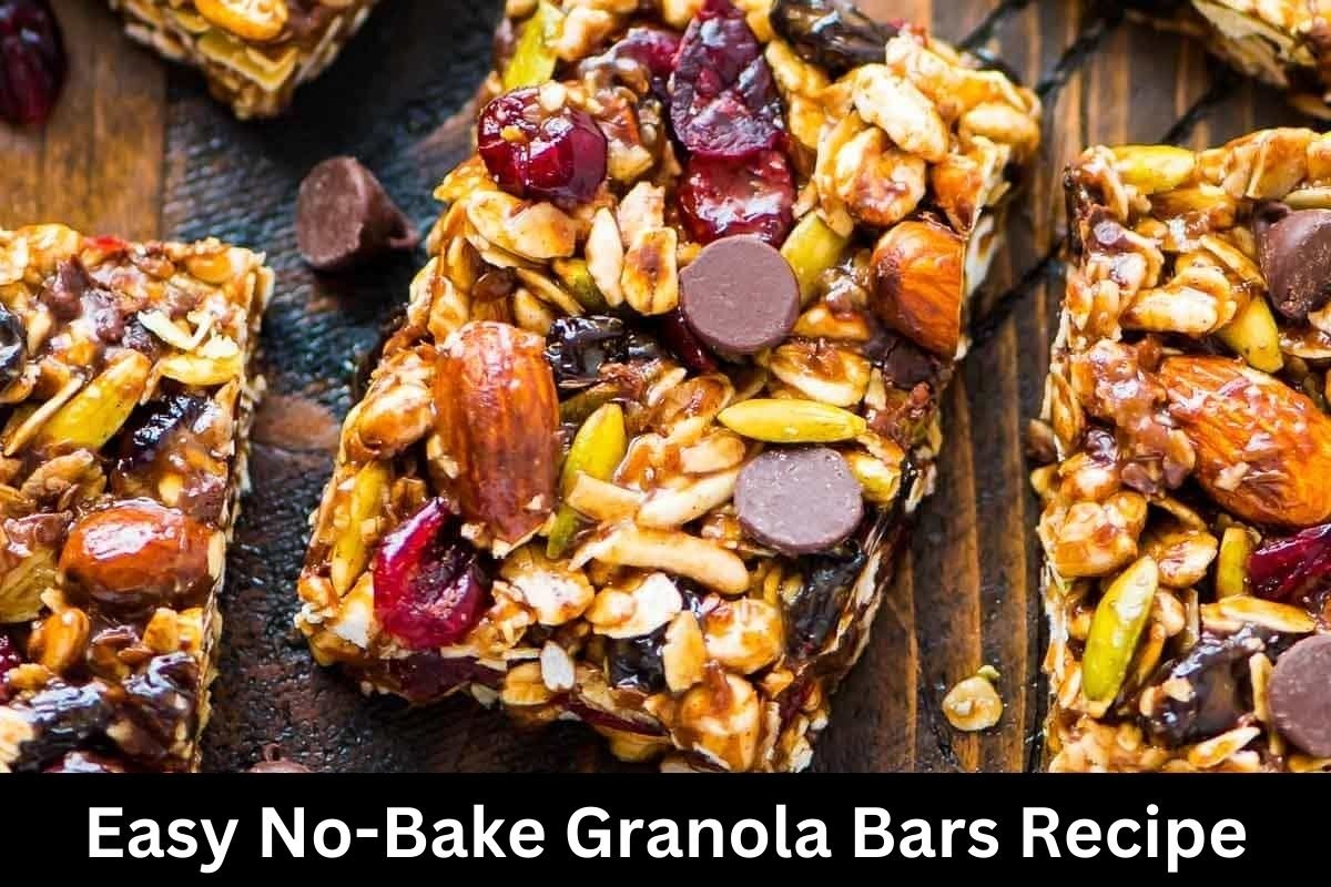 Easy No-Bake Granola Bars Recipe