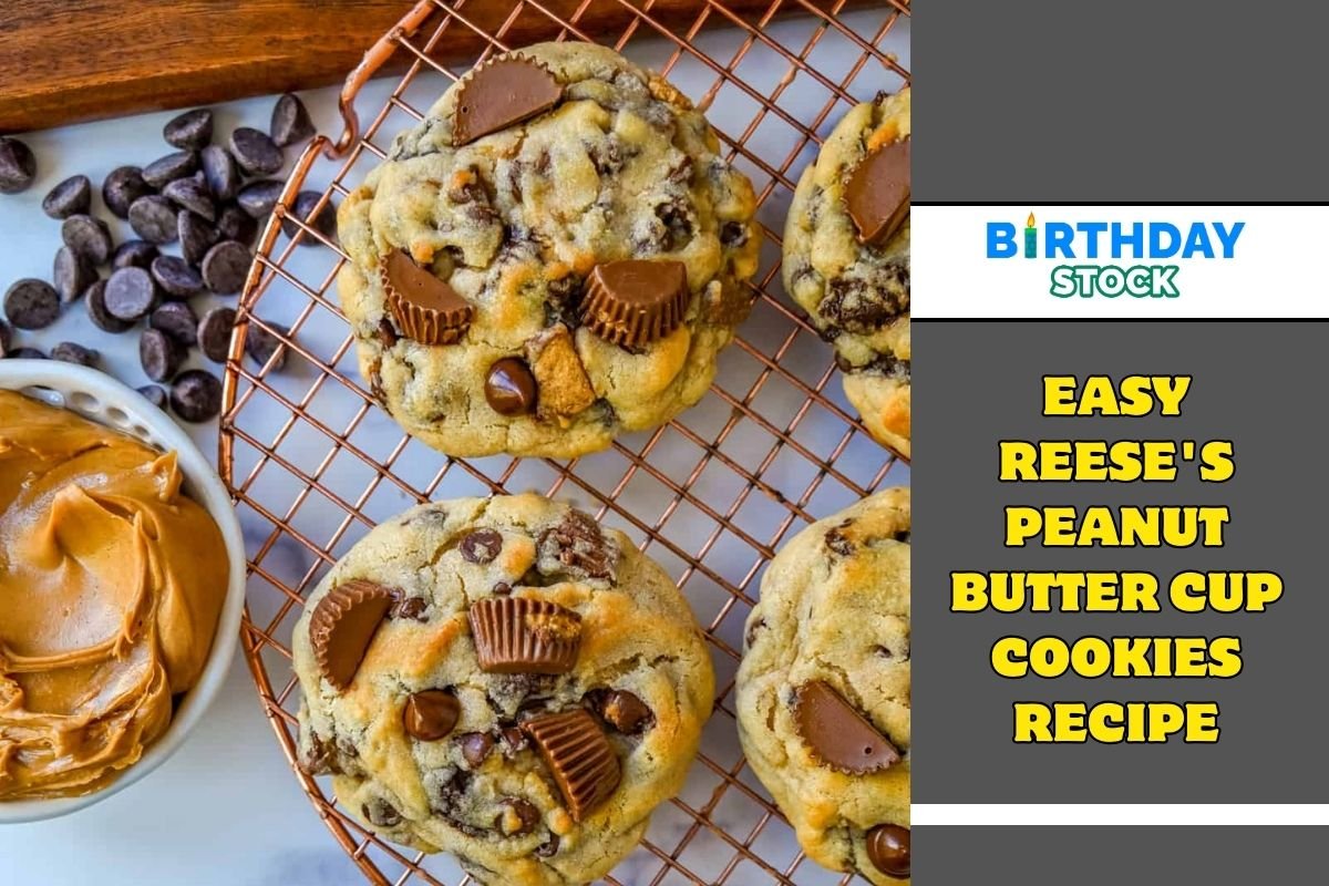 Easy Reese's Peanut Butter Cup Cookies Recipe