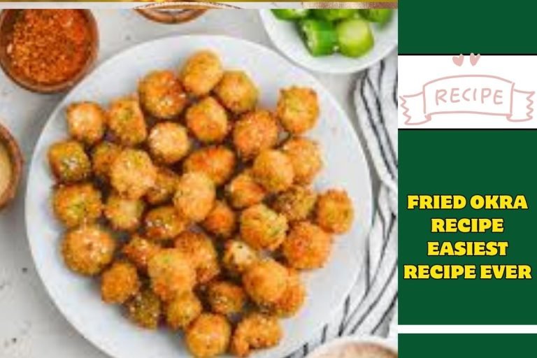 Fried Okra Recipe Easiest Recipe Ever