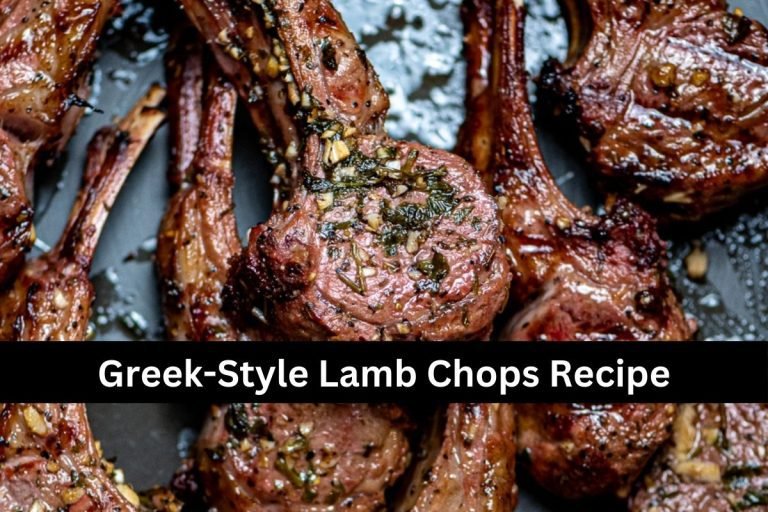 Greek-Style Lamb Chops Recipe