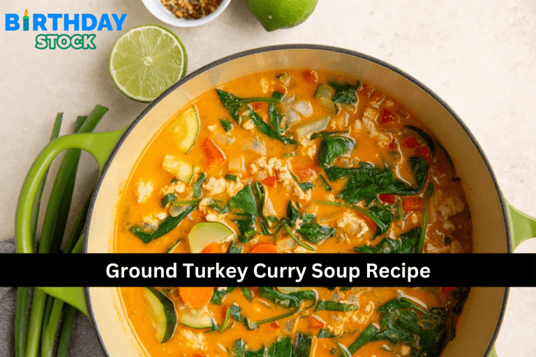 Ground Turkey Curry Soup Recipe