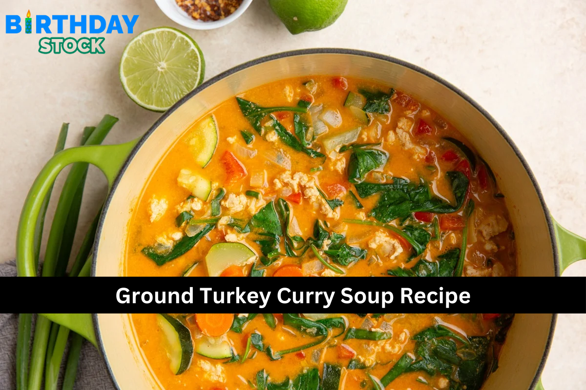 Ground Turkey Curry Soup Recipe
