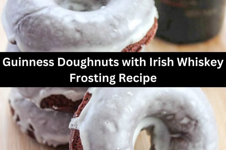 Guinness Doughnuts with Irish Whiskey Frosting Recipe