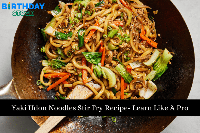 Yaki Udon Noodles Stir Fry Recipe- Learn Like A Pro