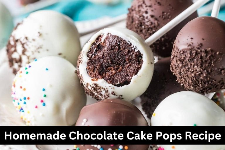 Homemade Chocolate Cake Pops Recipe