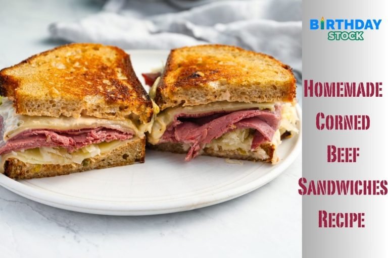 Homemade Corned Beef Sandwiches Recipe