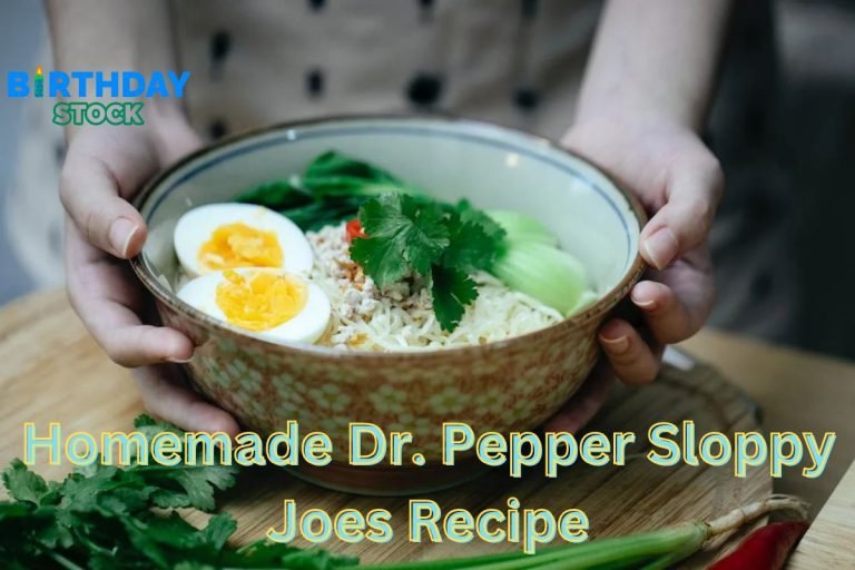 Homemade Dr. Pepper Sloppy Joes Recipe