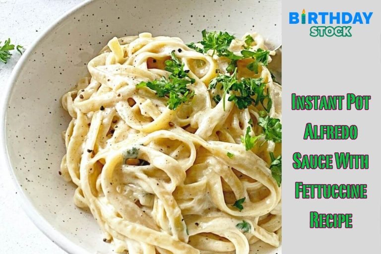 Instant Pot Alfredo Sauce With Fettuccine Recipe