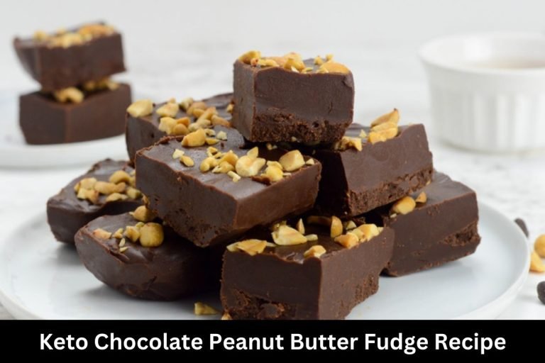 Keto Chocolate Peanut Butter Fudge Recipe