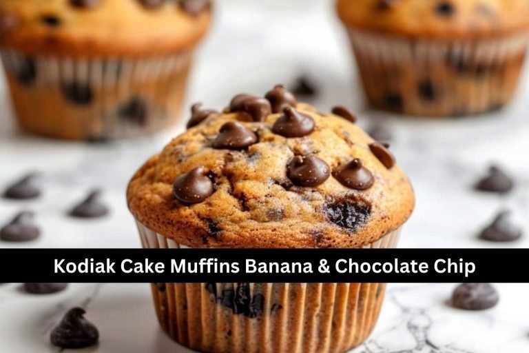 Kodiak Cake Muffins Banana & Chocolate Chip