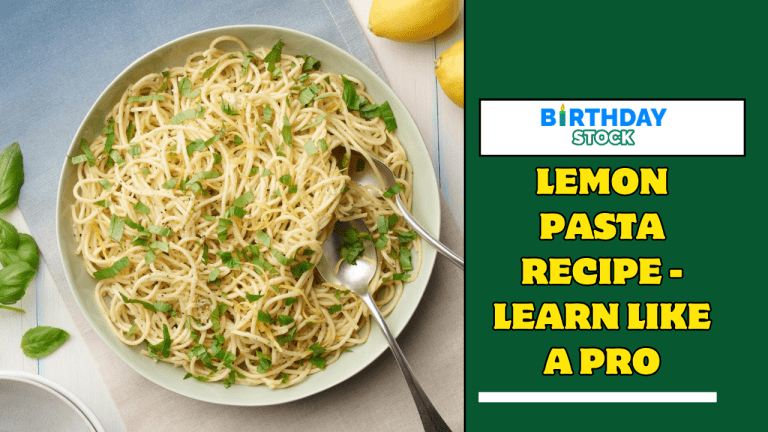 Lemon Pasta Recipe - Learn like a Pro