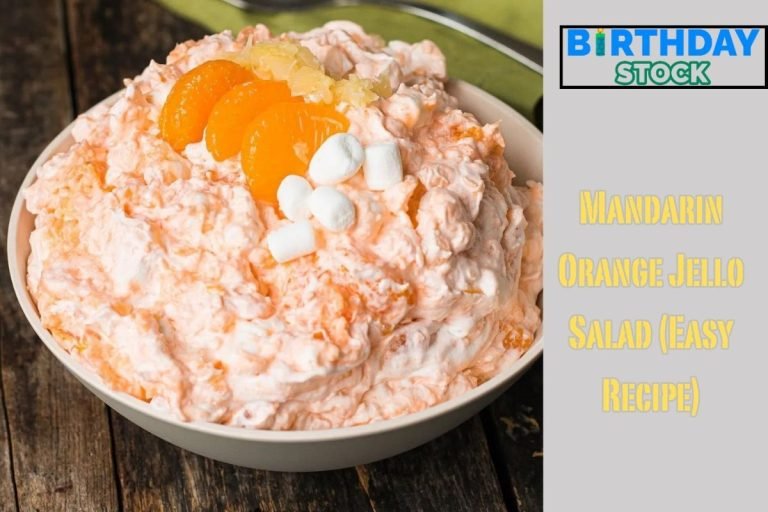 Mandarin Orange Jello Salad (Easy Recipe)