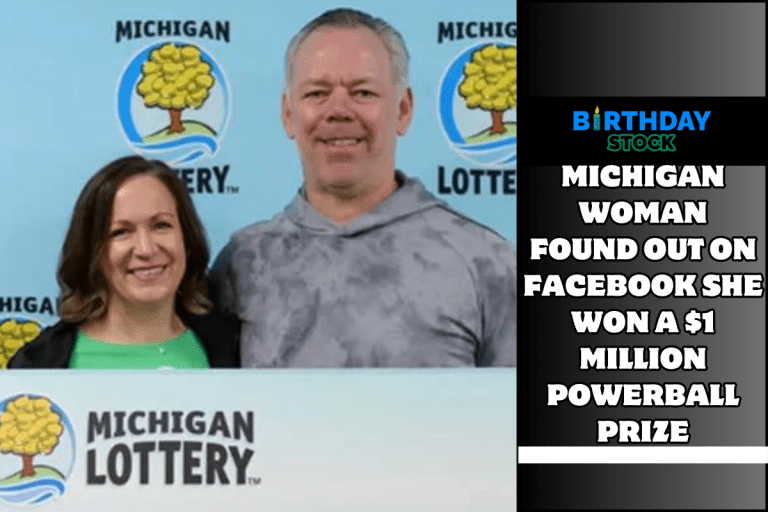 Michigan woman found out on Facebook she won a $1 million Powerball prize