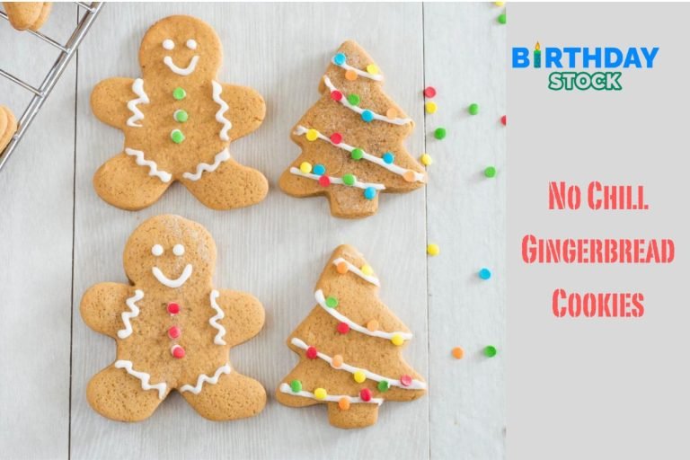 No Chill Gingerbread Cookies