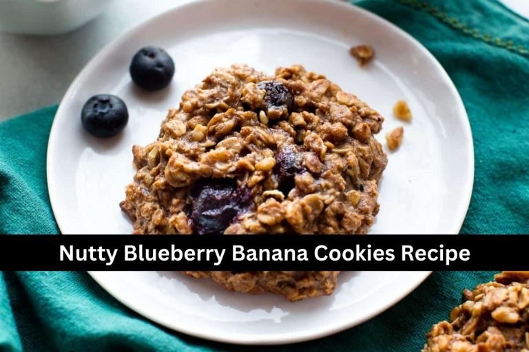 Nutty Blueberry Banana Cookies Recipe