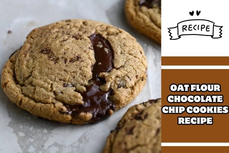 Oat Flour Chocolate Chip Cookies Recipe