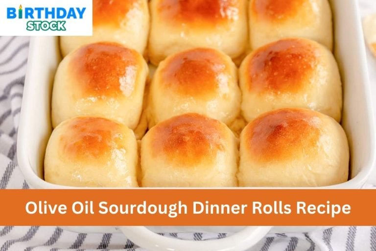 Olive Oil Sourdough Dinner Rolls Recipe