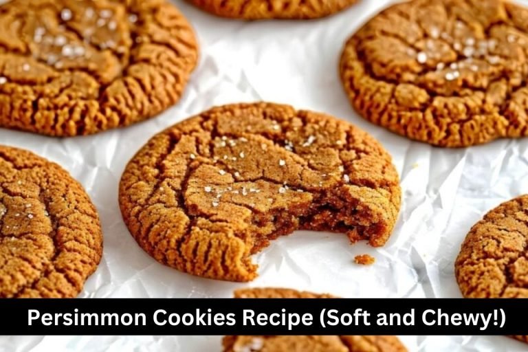 Persimmon Cookies Recipe (Soft and Chewy!)
