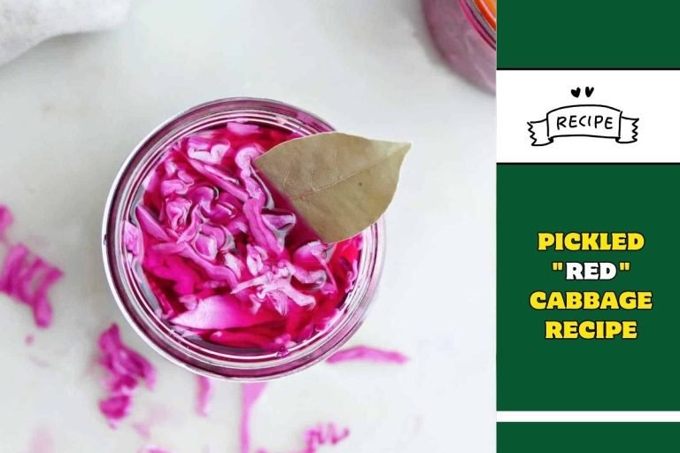 Pickled Red Cabbage Recipe