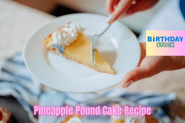 Pineapple Pound Cake Recipe
