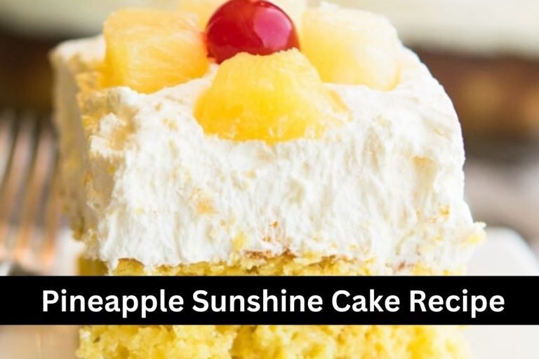 Pineapple Sunshine Cake Recipe