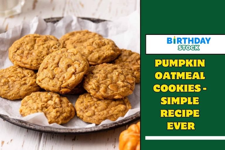 Pumpkin Oatmeal Cookies - Simple Recipe Ever