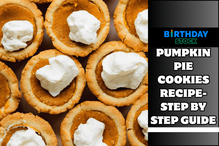 Pumpkin Pie Cookies Recipe- Step by Step Guide
