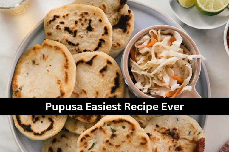 Pupusa Easiest Recipe Ever
