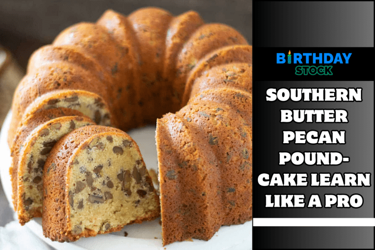Southern Butter Pecan Pound-Cake Learn Like a Pro