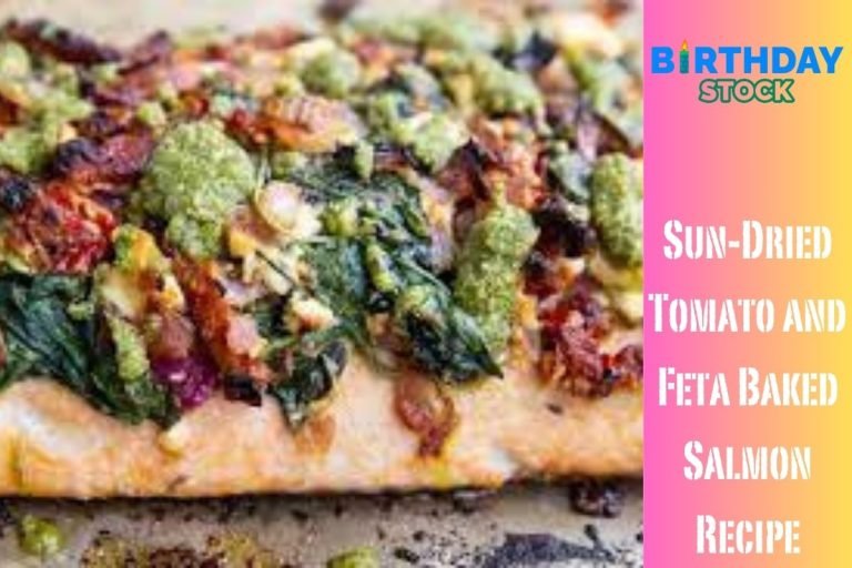 Sun-Dried Tomato and Feta Baked Salmon Recipe