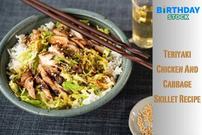 Teriyaki Chicken And Cabbage Skillet Recipe