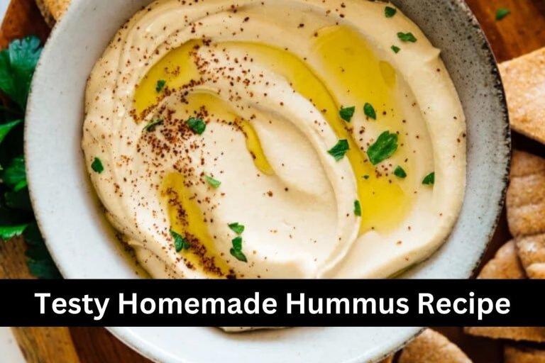Testy Homemade Hummus Recipe