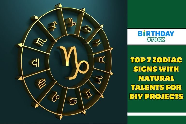 Top 7 Zodiac Signs with Natural Talents for DIY Projects