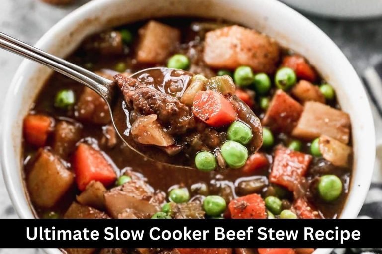Ultimate Slow Cooker Beef Stew Recipe