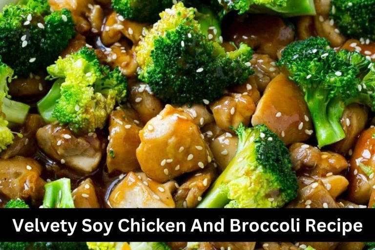 Velvety Soy Chicken And Broccoli Recipe