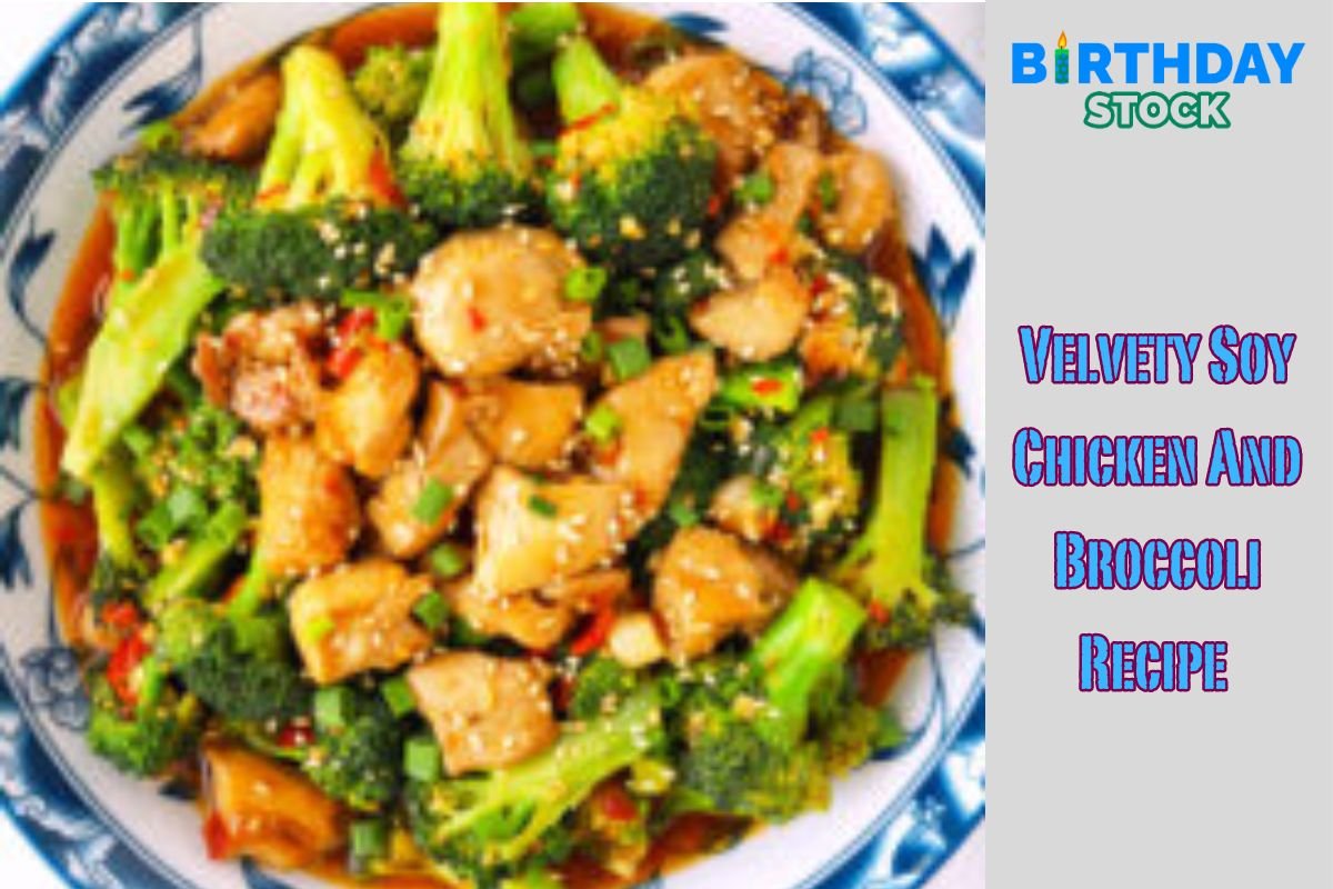 Velvety Soy Chicken And Broccoli Recipe