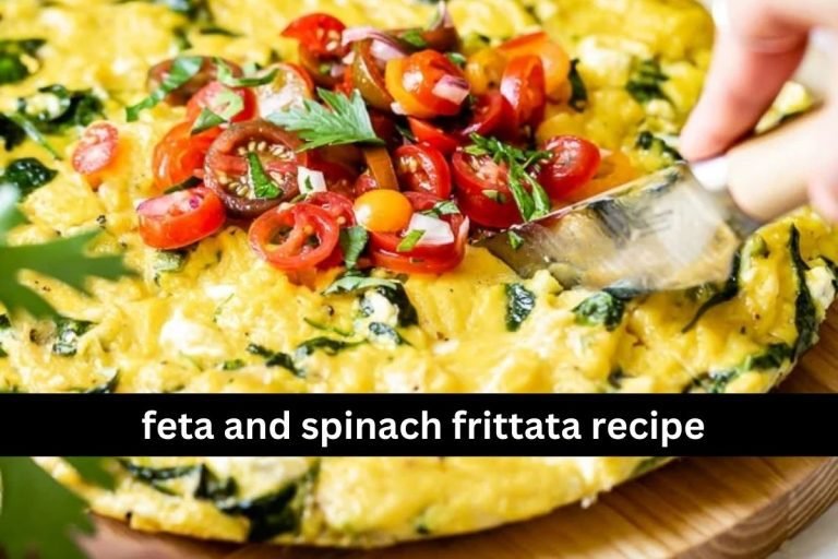 feta and spinach frittata recipe