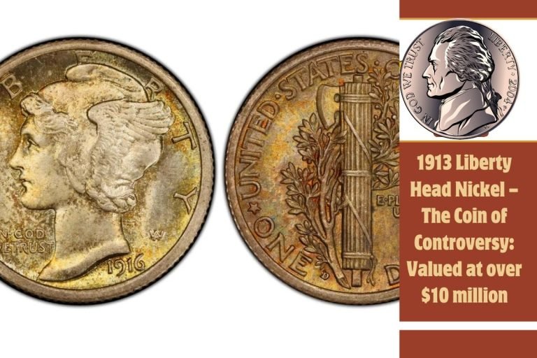 1913 Liberty Head Nickel – The Coin of Controversy Valued at over $10 million