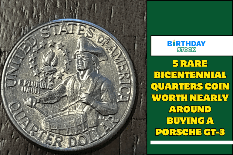5 Rare Bicentennial Quarters coin Worth Nearly around buying a Porsche GT-3