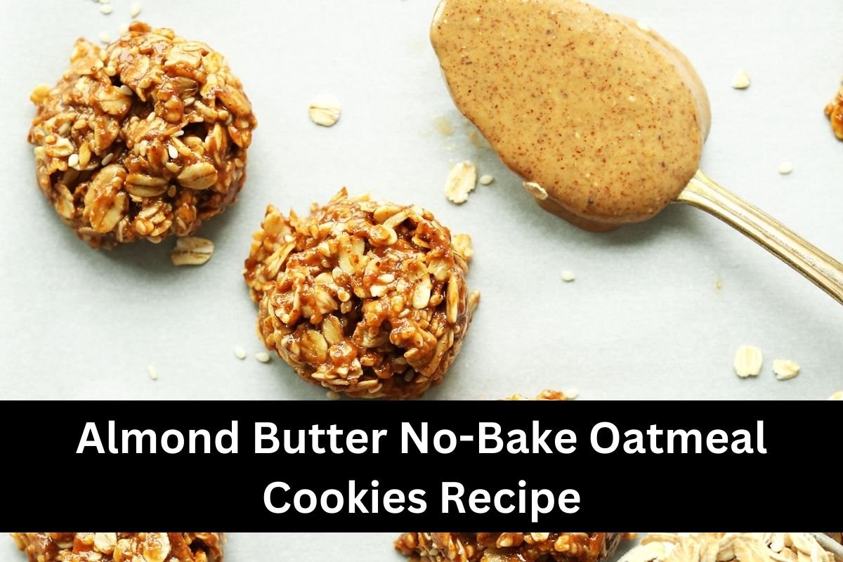 Almond Butter No-Bake Oatmeal Cookies Recipe